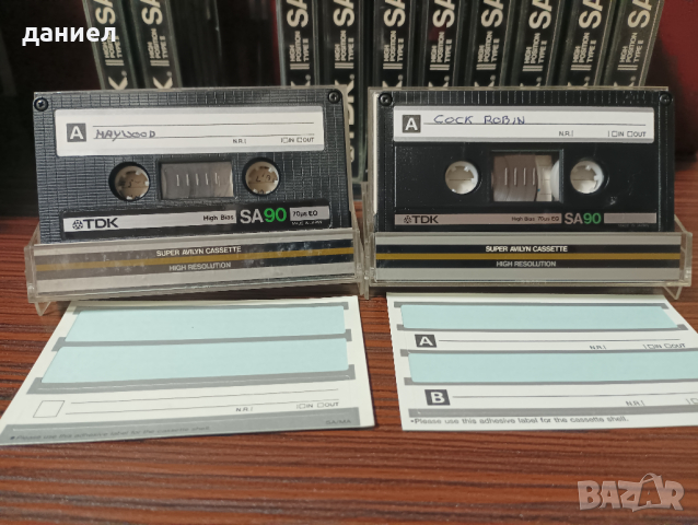 12 бр. аудио касети TDK SA90 - TYPE II - хромна лента - POP, ROCK, снимка 3 - Аудио касети - 44808210