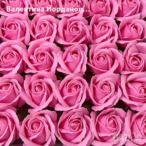 рози от пластичен сапун , снимка 4 - Изкуствени цветя - 52812733