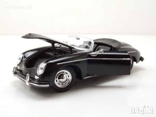 Porsche 356A Speedster - мащаб 1:24 на Welly моделът е нов в кутия, снимка 4 - Колекции - 43624313