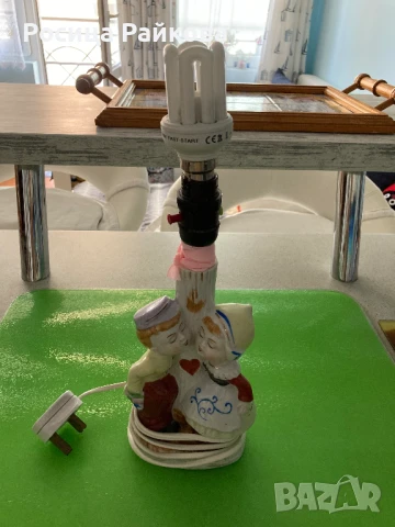 Нощна лампа, снимка 2 - Антикварни и старинни предмети - 50976235