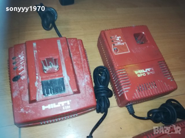 hilti charger-зарядни за хилти 2701211929, снимка 9 - Винтоверти - 31580774