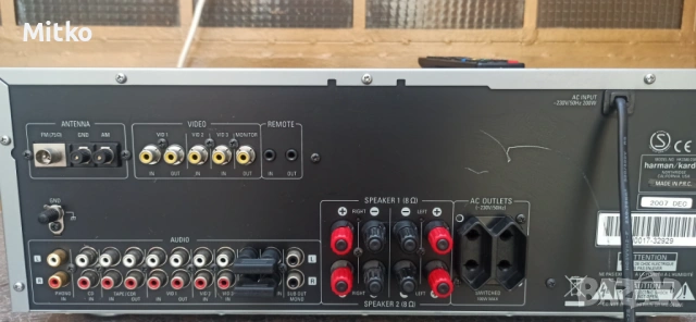 Harman Kardon HK 3380 стерео ресийвър, снимка 5 - Ресийвъри, усилватели, смесителни пултове - 54337393