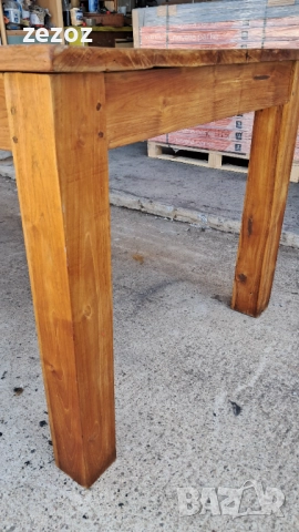 Маса трапезна масив №67, снимка 5 - Маси - 52232410