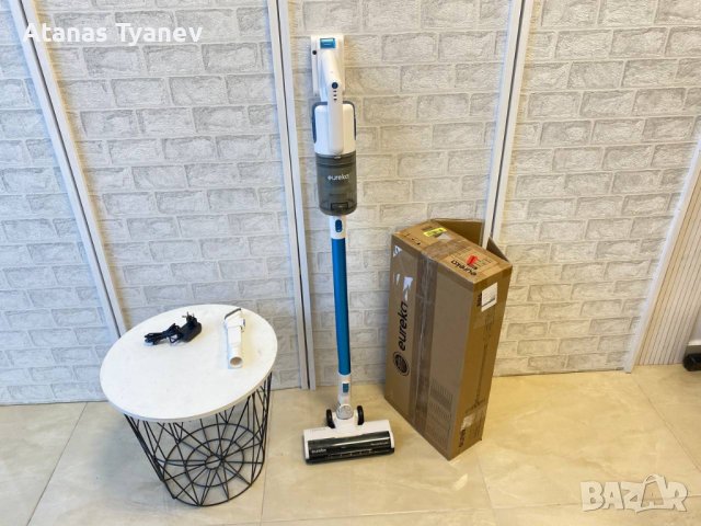 Акумулаторна прахосмукачка Eureka BR5 2в1 Вертикална 11kPa 22.2V 250W, снимка 1 - Прахосмукачки - 44343912