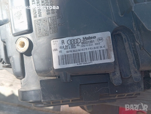Ляв фар Ауди Кю7 4l0 941 029 щатско, снимка 7 - Части - 51830131