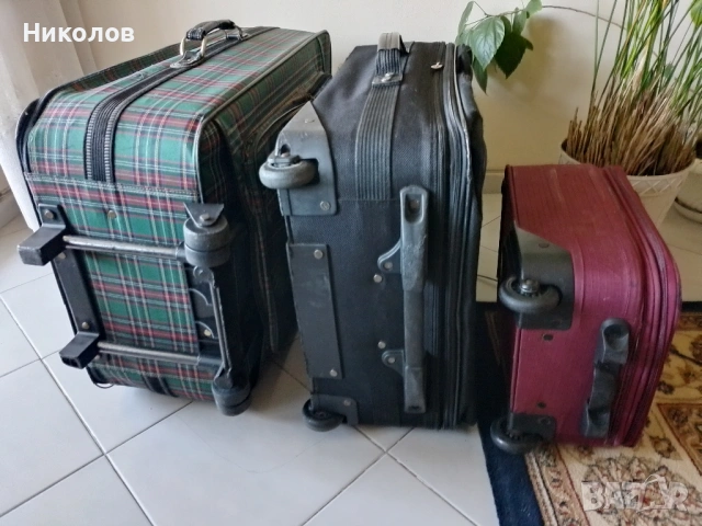 Куфари "3бр к-т 30€" 75/50/25см ","65/50/25см "","40/32/20см"!, снимка 2 - Куфари - 54316940