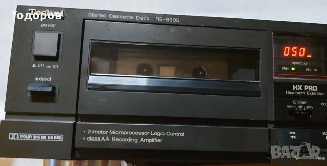 Technics RS-B505 Stereo Cassette Deck , снимка 3 - Декове - 56216734