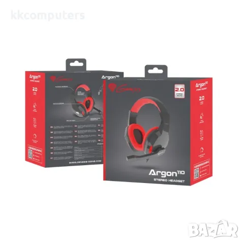 Genesis Gaming Headset Argon 110 Слушалки, снимка 5 - Слушалки и портативни колонки - 50389567