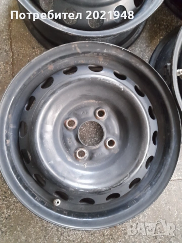 Продава джанти 14 цола,Опел,4 дупки, снимка 2 - Гуми и джанти - 53878664