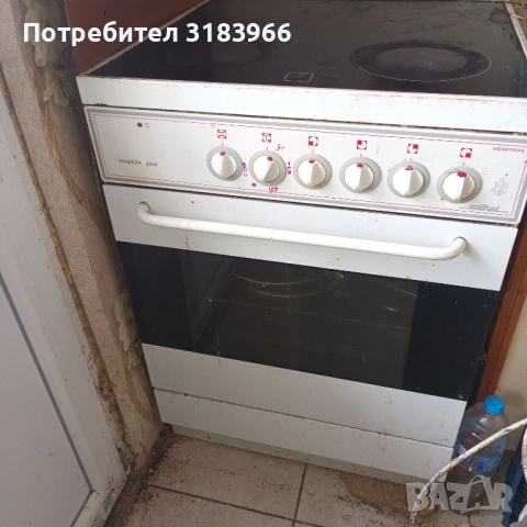 електрическа печка силтал с керемичен плот, снимка 9 - Печки, фурни - 54018955