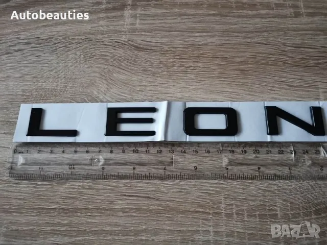 черен надпис Seat Leon, снимка 2 - Аксесоари и консумативи - 49801226