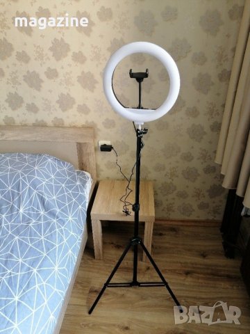 Ново! ХИТ! Професионална LED Селфи Ринг Лампа за снимки и Видео , Tic Tоc-Тик Ток, снимка 4 - Селфи стикове, аксесоари - 29522022