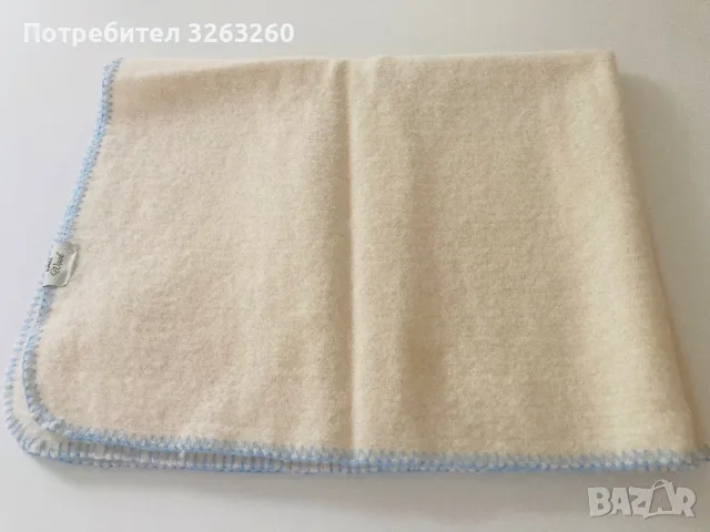 100% вълна мерино бебешко одеало , снимка 2 - Олекотени завивки и одеяла - 56453345