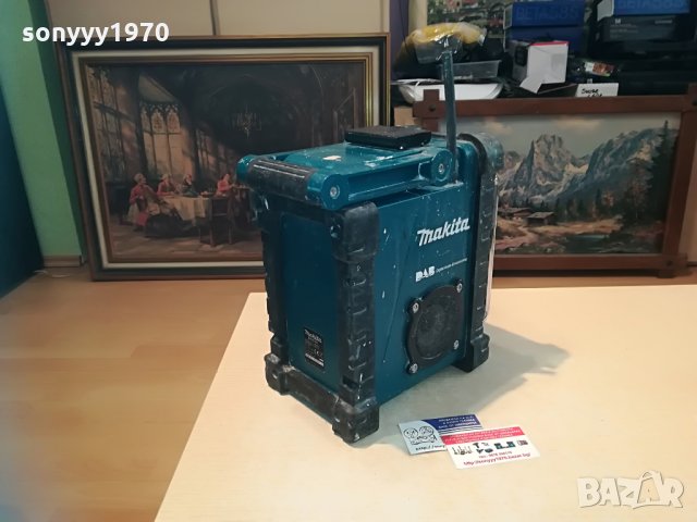makita-строително радио-внос англия, снимка 11 - Радиокасетофони, транзистори - 29413419
