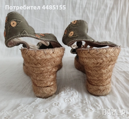 Сандали - еспадрили 38ми номер, снимка 5 - Сандали - 53885805