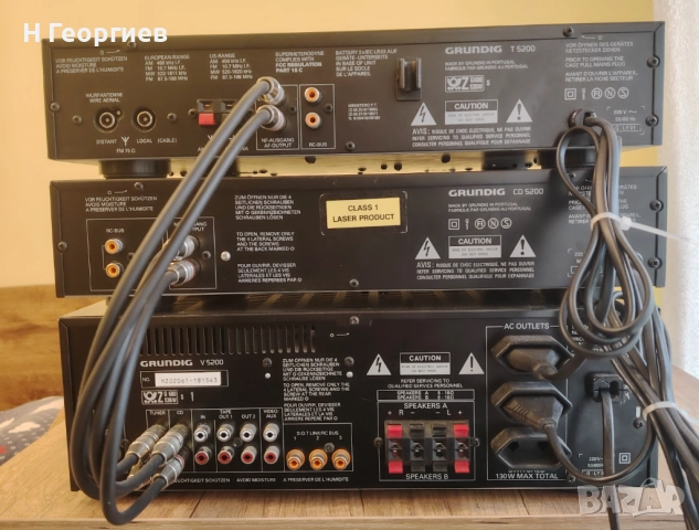 Аудиосистема Grundig V5200/CD5200/T5200, снимка 3 - Аудиосистеми - 52097767