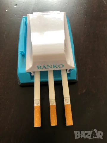 Нова ТРОЙНА МАШИНКА ЗА ПЪЛНЕНЕ НА ЦИГАРИ - ръчна, снимка 1