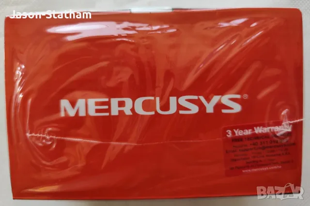 Гигабитов Суич Mercusys MS108G, 8-порта 10/100/1000Mbps, | MS108G, снимка 3 - Суичове - 55842562