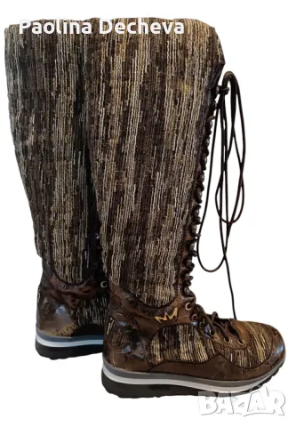 Дамски ботуши и боти от ест.кожа