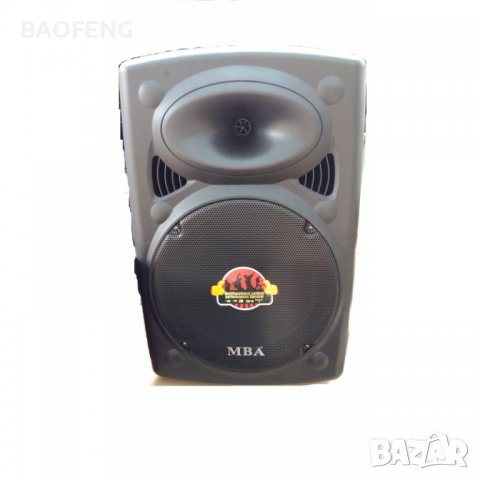 Промоция MBA Караоке Колона F15 MBA LUX 3000w с 2 микрофона ,акумулатор, Bluetooth и FM, снимка 5 - Тонколони - 37514817