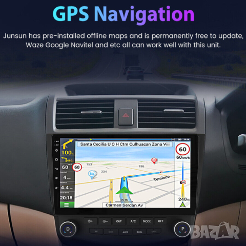 Мултимедия, Двоен дин, за HONDA ACCORD 7, Навигация, 2 Дин, екран за автомобил, плеър Android, ACORD, снимка 7 - Аксесоари и консумативи - 35134936