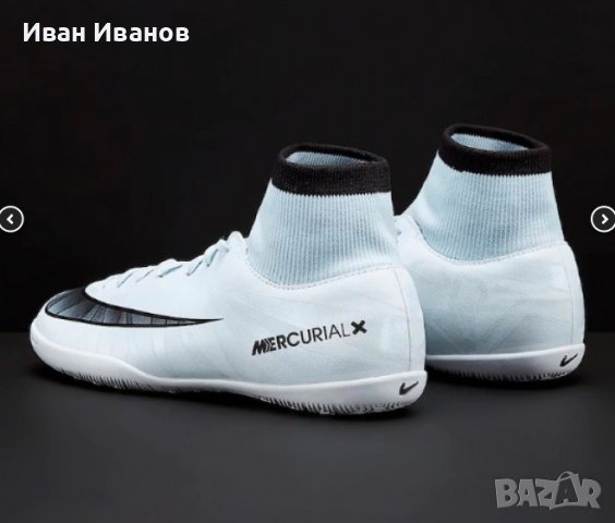  футболни обувки за зала / стоножки  Nike Mercurial Victory V CR7 DF IC Cristiano Ronaldo, снимка 6 - Футбол - 42406408