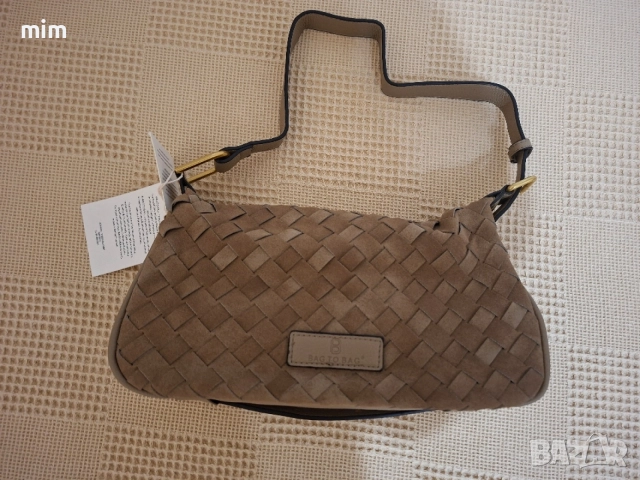 Чанта велур  bag to bag