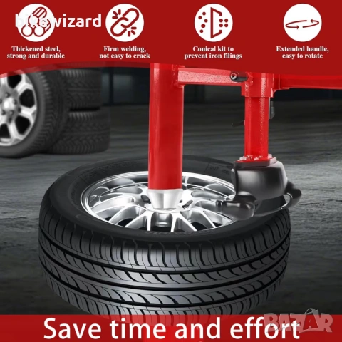 Ръчен инструмент за монтаж на гуми, регулируем, 16–21 инча, преносима , снимка 2 - Други инструменти - 53880384