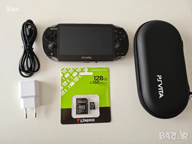 Sony PS Vita - 128 GB - качени много игри