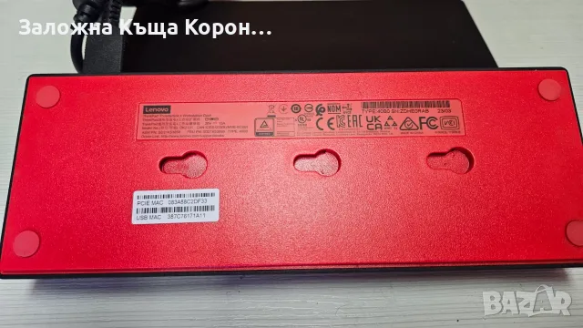 LENOVO ThinkPad Thunderbolt 4 Workstation Dock 300W, снимка 4 - Други - 56461635