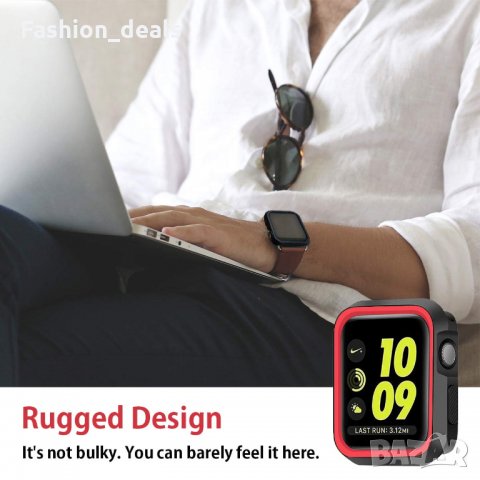 Нови 3 броя защитен Калъф за смарт часовник Apple Watch 40 /42 / 44 мм, снимка 4 - Други - 34919457