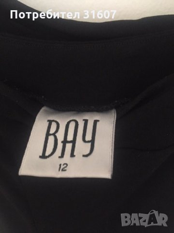 Черна рокля с гръцко деколте, снимка 4 - Рокли - 29214984