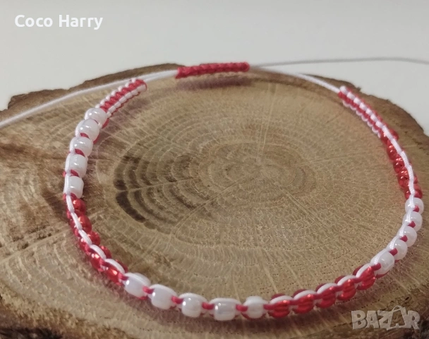 Комплект мартеници,минималистични,ръчно изработени, снимка 8 - Подаръци за жени - 53240065