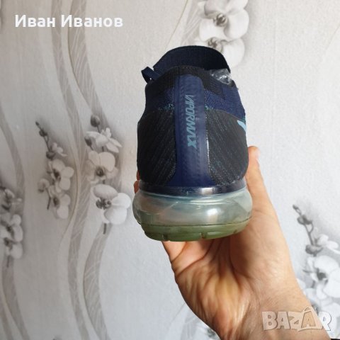 маратонки  NIKE AIR VAPORMAX JD SPORTS ICE BLUE  номер 44,5-45, снимка 11 - Маратонки - 39889437