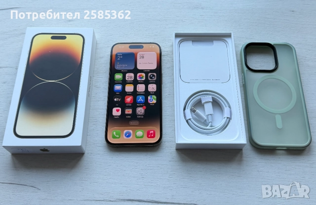 Като Нов! iPhone 14 Pro 128 Gb Gold