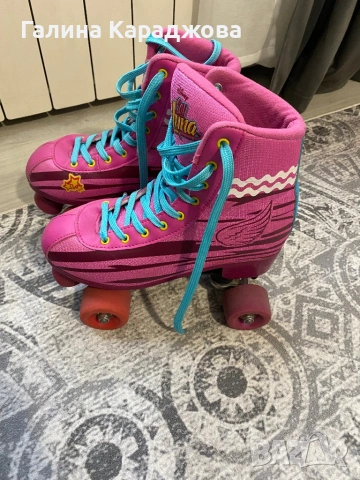 Ролкови кънки за момиче Soy Luna 38-39 номер , снимка 2 - Детски маратонки - 54082664