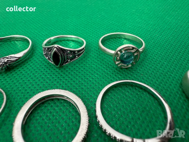 Сребърни пръстени от 20 до 25лв. №7442, снимка 6 - Антикварни и старинни предмети - 51943002
