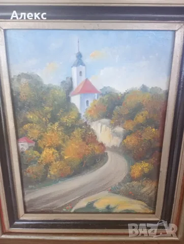 Стара маслена картина!, снимка 4 - Картини - 56170615