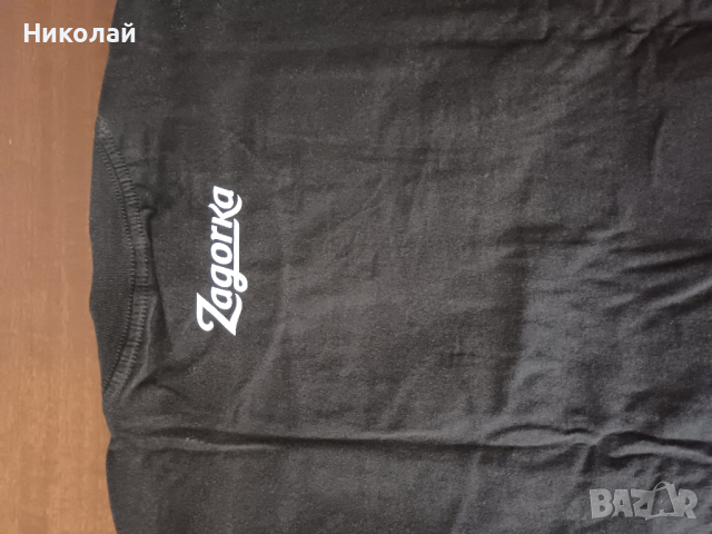 Рекламна тениска на бира Загорка размер XL, снимка 4 - Тениски - 44708923