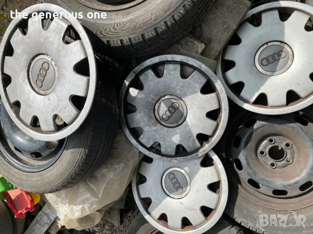 Джанти метални и тасове 14 и 15 цола за VAG  VW AUDI 5x100 и 5х112, снимка 9 - Гуми и джанти - 50477242