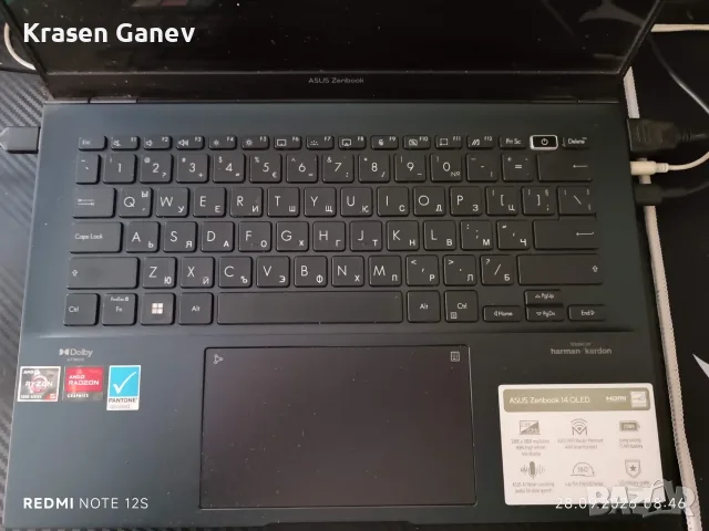 Asus Zenbook 14 oled , снимка 5 - Лаптопи за дома - 56388784