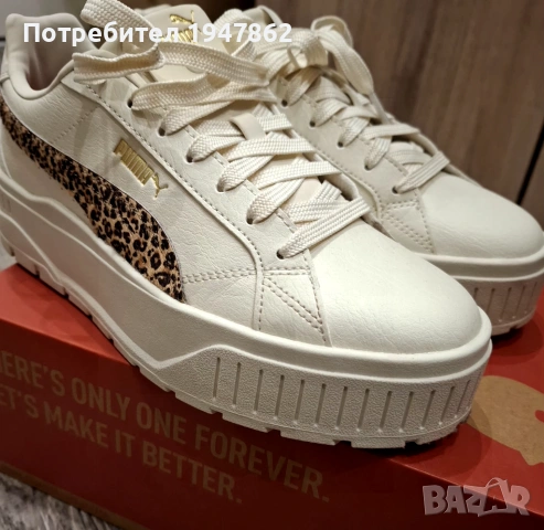 Дамски маратонки Пума, снимка 5 - Маратонки - 53921239