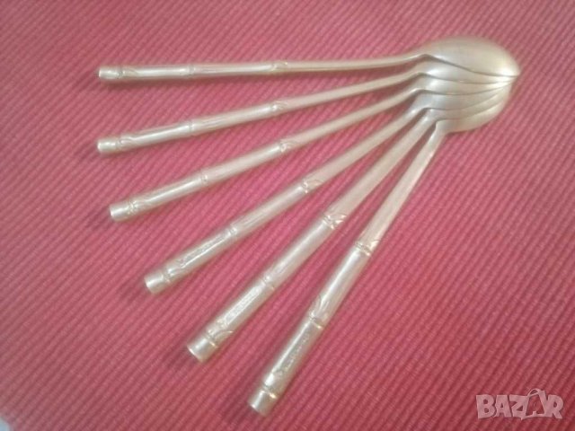 Стари лъжици месинг, бронз. , снимка 7 - Антикварни и старинни предмети - 31195958