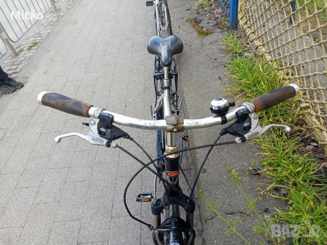 28 цола алуминиев велосипед КТМ с 21 скорости усилени капли амортисьори предни като нов , снимка 8 - Велосипеди - 53987484