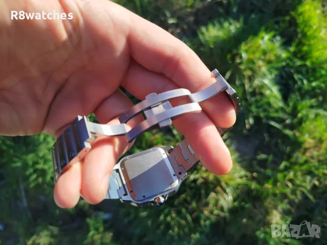 Seiko mod santos , снимка 6 - Мъжки - 49577190