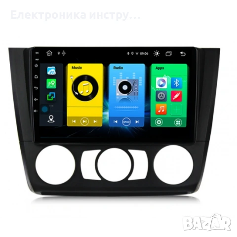 Android мултимедия CarPlay Android Auto + Камера BMW E81 E87, снимка 6 - Аксесоари и консумативи - 53927996