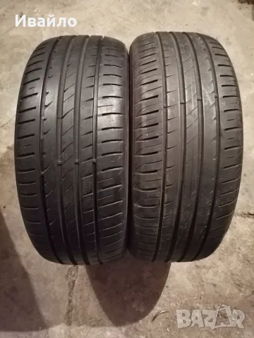 Продавам 2 броя летни гуми 205.55.16 на 1 сезон дот 2021 Hankook 