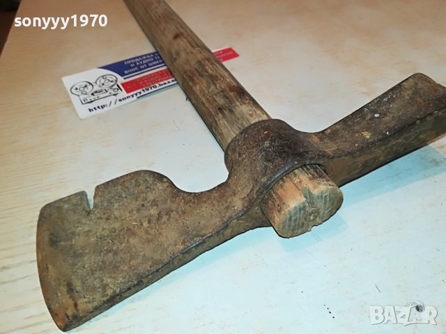 ретро брадва с чук от германия 0404231655, снимка 2 - Антикварни и старинни предмети - 40253761