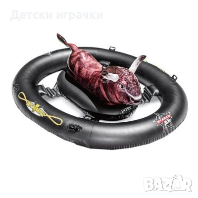 Надуваем дюшек бик за водно Родео Intex, 239 х 196 х 81 см, Inflatabull, снимка 2 - Надуваеми играчки - 51107857