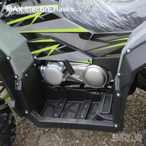 Бензиново АТВ/ATV 250cc/250 кубика RockHunter с лебедка Gray/Green, снимка 6 - Мотоциклети и мототехника - 52132194